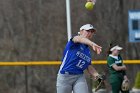 Softball vs Babson  Wheaton College Softball vs Babson College. - Photo by Keith Nordstrom : Wheaton, Softball, Babson, NEWMAC